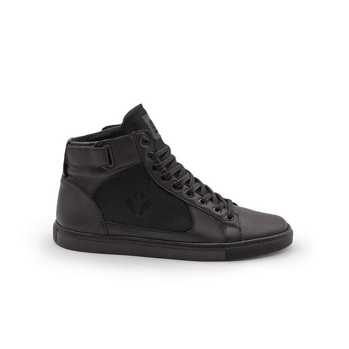 COG - Wallace Mid Vegan Sneaker | All Black Grape