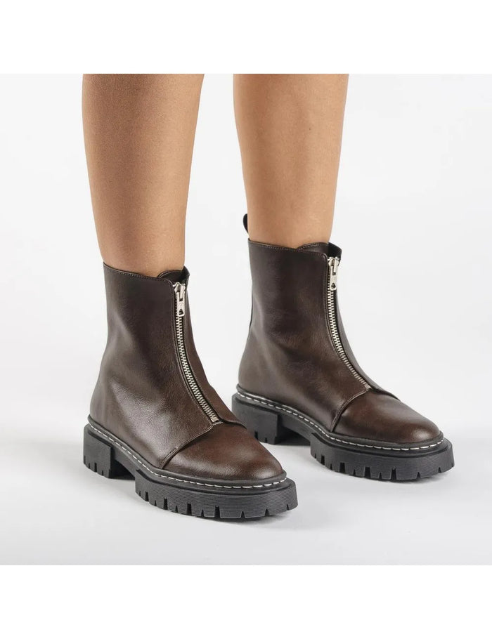 Bertha Brown Vegan Boots, NAE,  Liv & Grace vegan