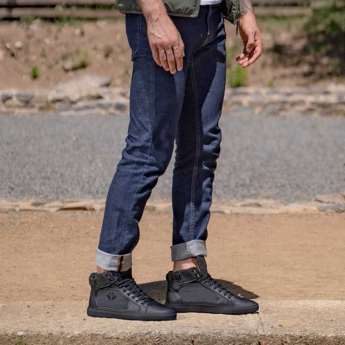 COG - Wallace Mid Vegan Sneaker | Charcoal, COG,  Liv & Grace vegan