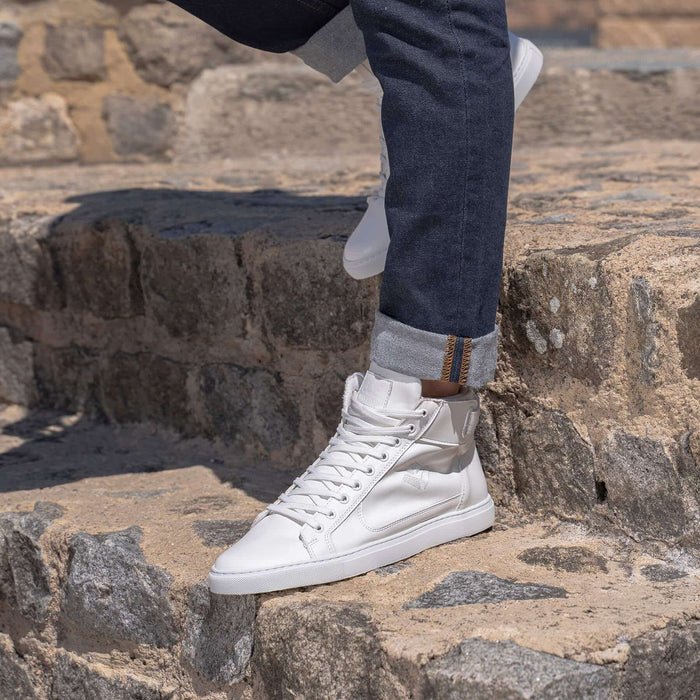 COG - Wallace Mid Vegan Sneaker | Iceberg, COG,  Liv & Grace vegan