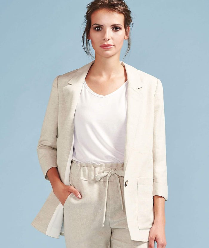 Ema Blazer | Linen&Cotton, Alay&amp;Co,  Liv & Grace vegan