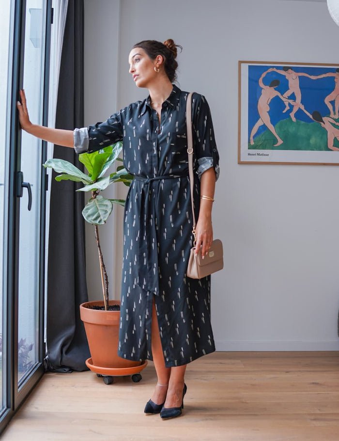 Filippa Black Dress Ecovero, Alay&amp;Co,  Liv & Grace vegan