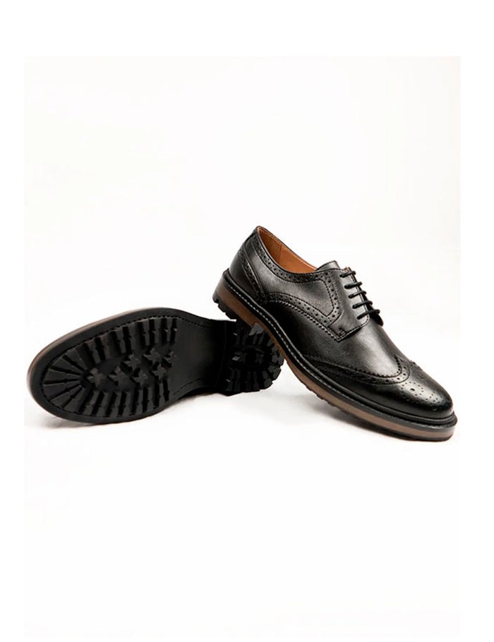 Men's Continental Brogues | Black, Will's Vegan Store,  Liv & Grace vegan