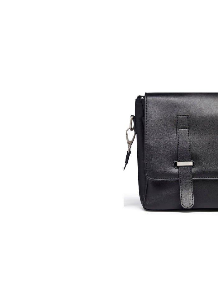 Messenger Bag Vegan Leather | Black, Will's Vegan Store,  Liv & Grace vegan
