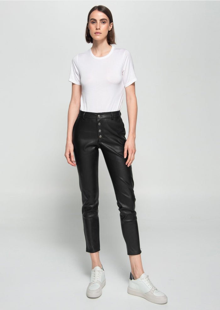Nina Cropped Pant, Dauntless,  Liv & Grace vegan