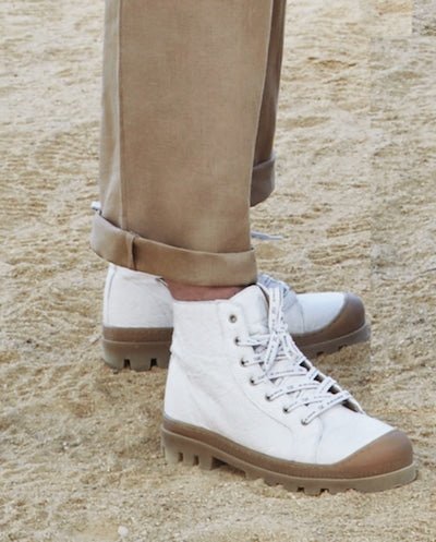 Noah Piñatex White Vegan Sneaker Boots, NAE,  Liv & Grace vegan