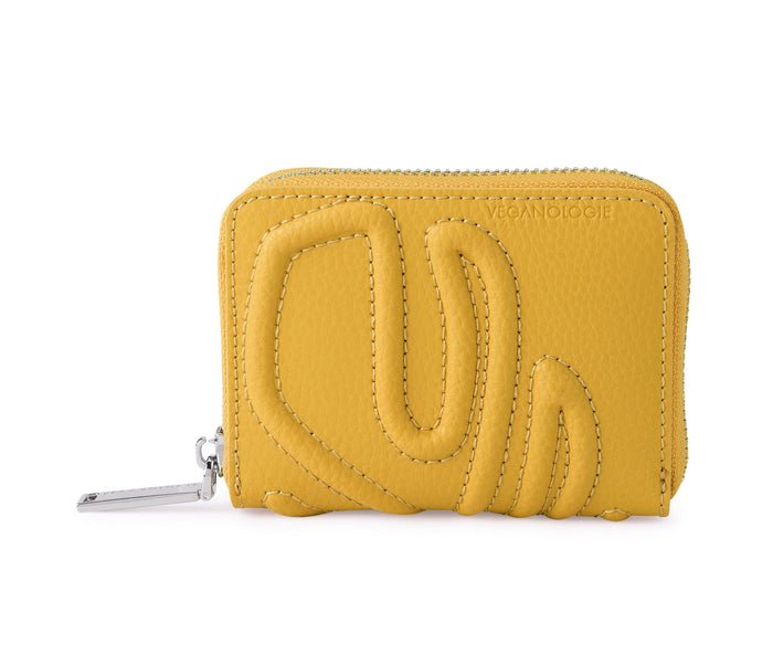 Vegan Card Holder Fantasia Mustard, Veganologie,  Liv & Grace vegan
