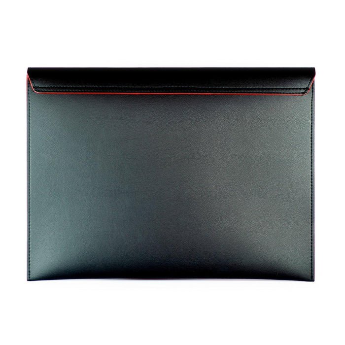 Vegan Leather Laptop Case | Black/Red, Canussa,  Liv & Grace vegan