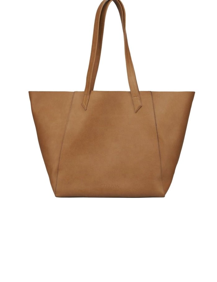 Vegan Leather Shoulder Bag Totissimo | Camel, Canussa,  Liv & Grace vegan