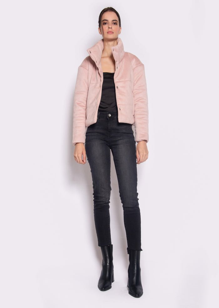 Vegan Puffer Jacket Millie | Rosé, Dauntless,  Liv & Grace vegan