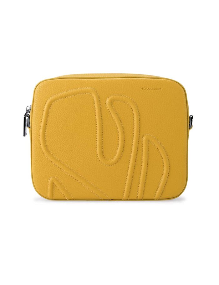 Vegan Shoulder Bag Maze Mustard, Veganologie,  Liv & Grace vegan