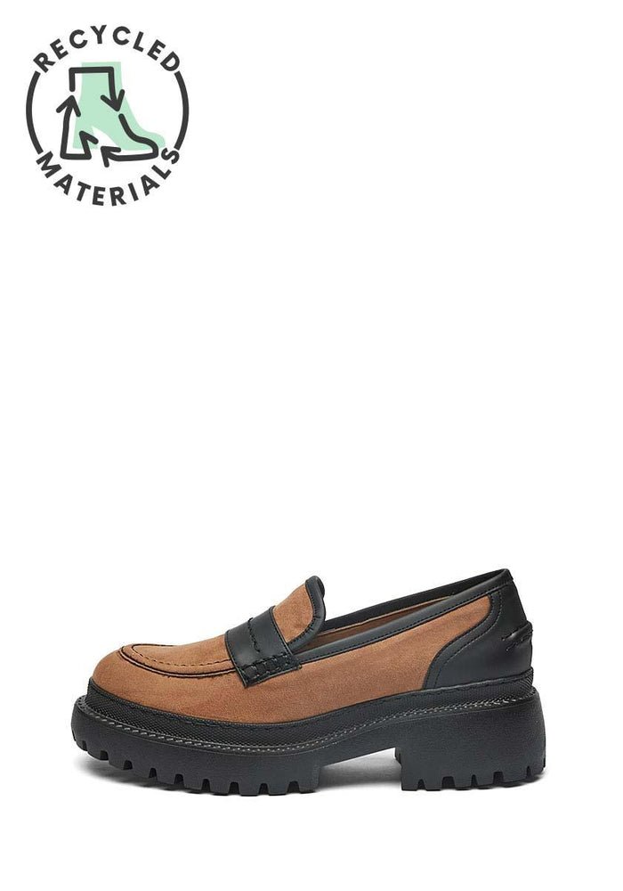 Vegan Suede Moccasins Lucia | Camel, Mireia Playa,  Liv & Grace vegan