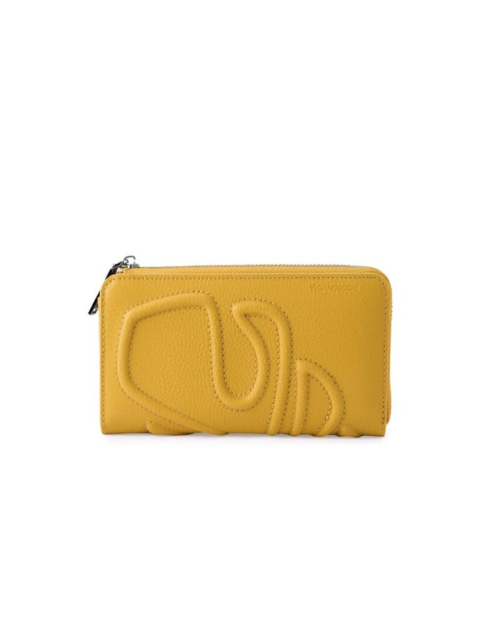 Vegan Wallet Cardholder Metà Mustard, Veganologie,  Liv & Grace vegan