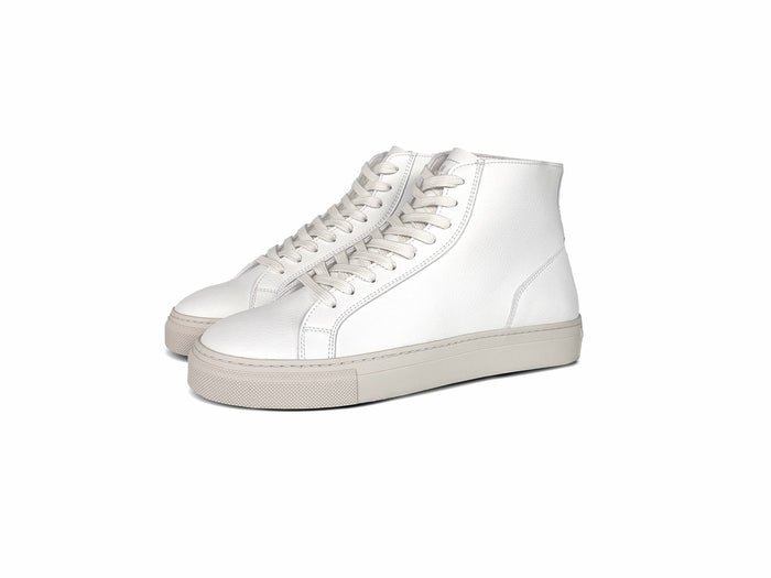 Visby V2 Sustainable High Top Sneaker  - White, Humans are Vain,  Liv & Grace vegan