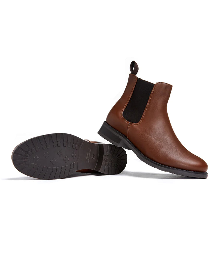 Luxe Smart Chelsea Boots | Women Chestnut