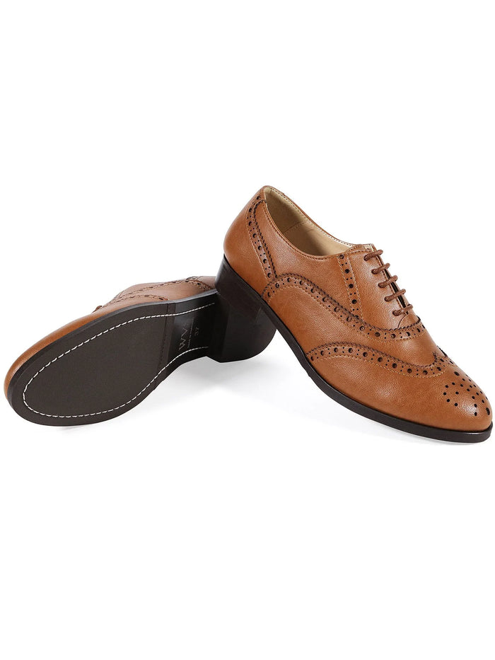 Women's Oxford Brogues | Brown, Will's Vegan Store,  Liv & Grace vegan