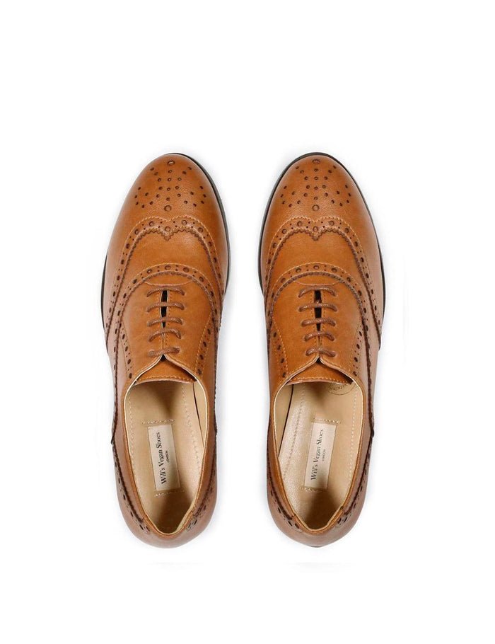 Women's Oxford Brogues | Brown, Will's Vegan Store,  Liv & Grace vegan